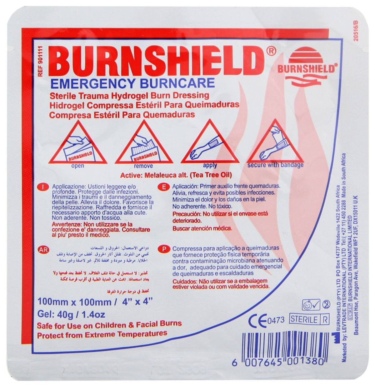 Burnshield Burn Dressings - Eseential For First Aid Kits - Family First Aid